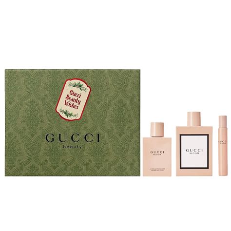 gucci bloom gift|Gucci bamboo gift set sale.